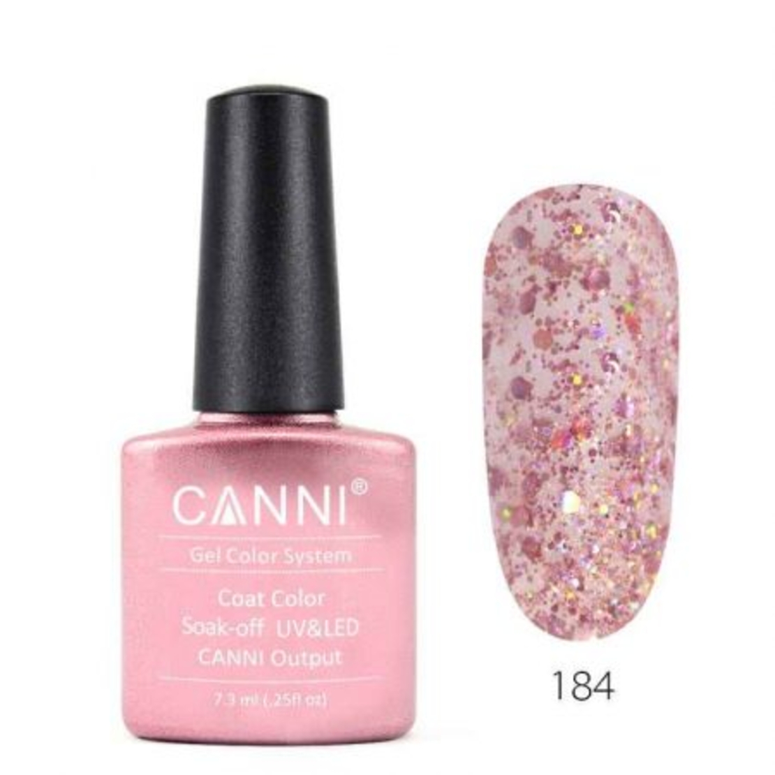 לק ג'ל קאני 7.3 מ''ל - CANNI 184