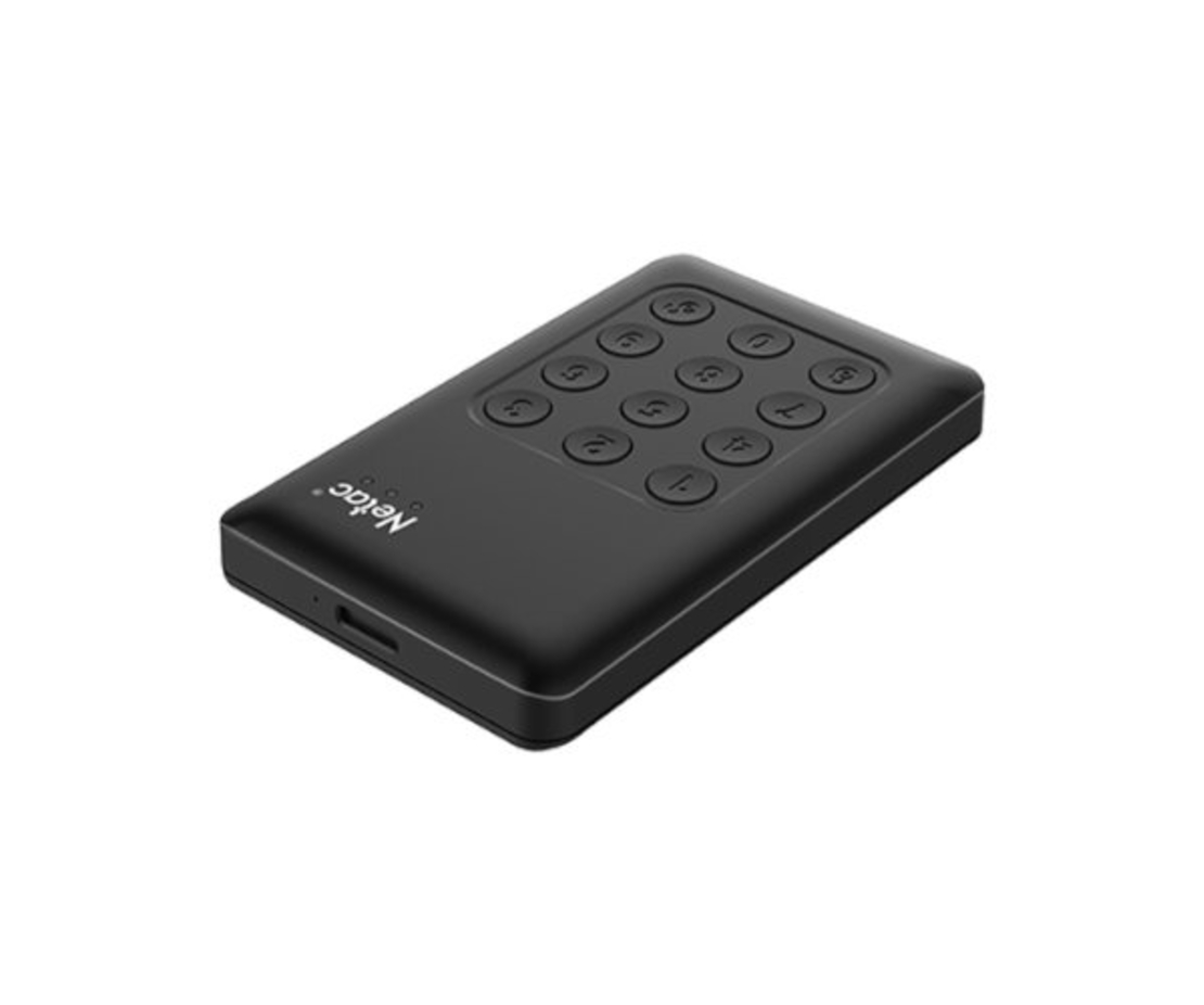 דיסק קשיח חיצוני מוגן סיסמא Netac K390 1TB USB 3.0