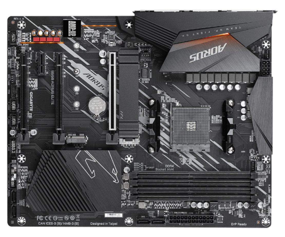 לוח אם למעבדי Gigabyte B550 AORUS ELITE V2 rev 1.2 AMD Ryzen 3