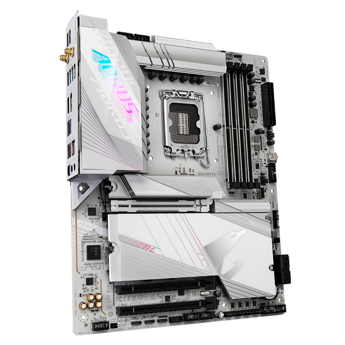 לוח לדור 12-14 Gigabyte Z790 AORUS PRO X PCIe 5.0 WIFI7 5GB LAN