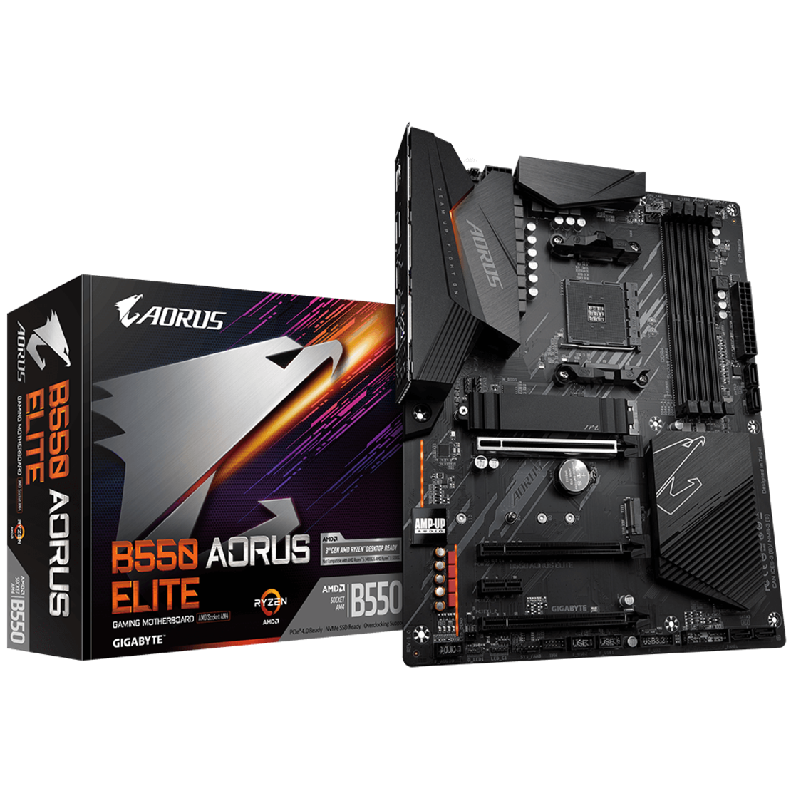 לוח אם למעבדי Gigabyte B550 AORUS ELITE V2 rev 1.2 AMD Ryzen 3