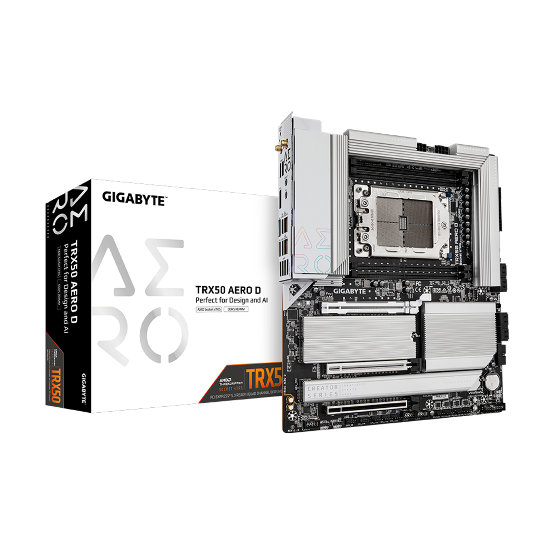 לוח Gigabyte TRX 50 AERO D for AMD Ryzen Threadripper pro 7000