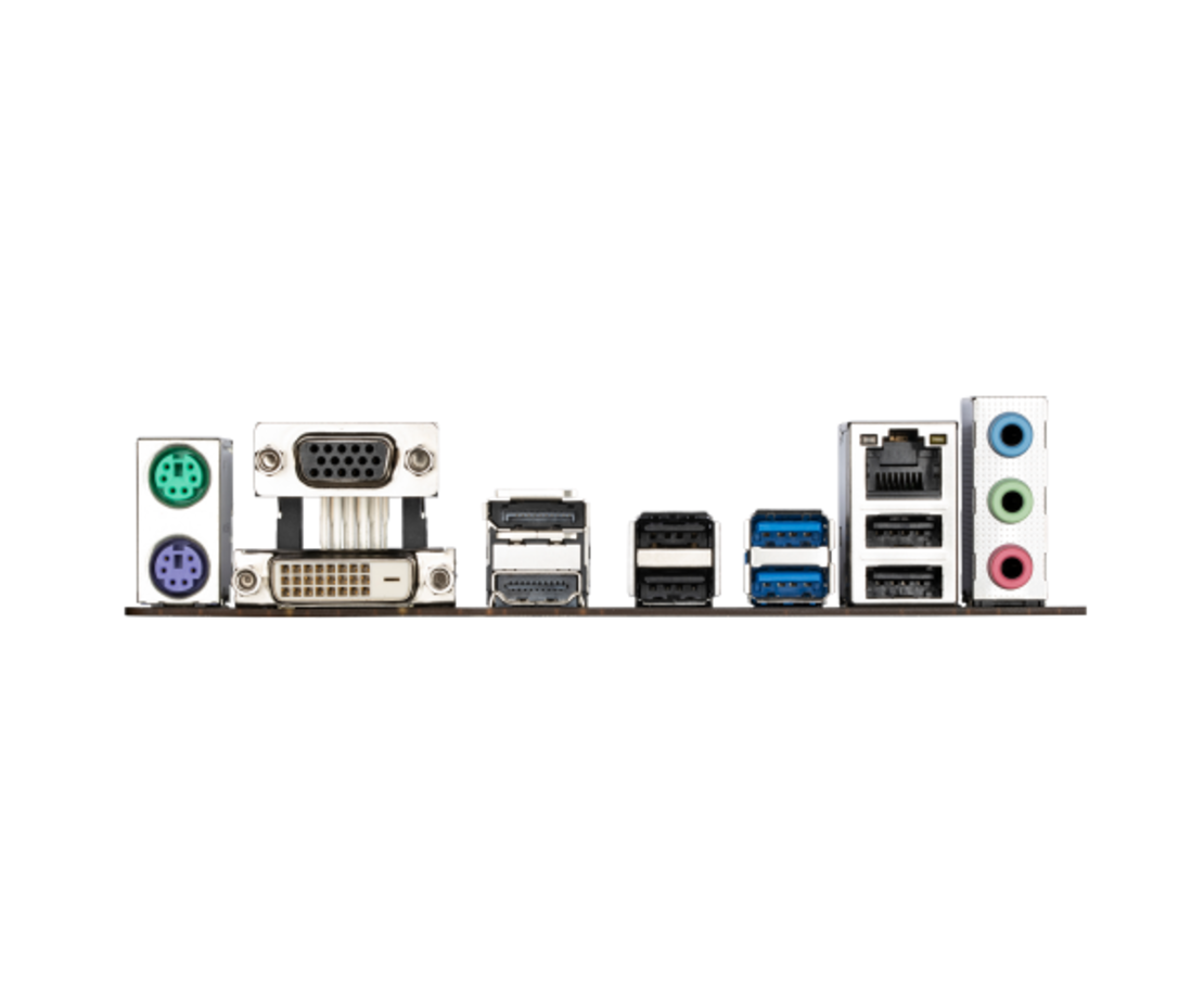 לוח לאינטל דור 12 Gigabyte H610M S2H DDR4 VGA DVI DP HDMI