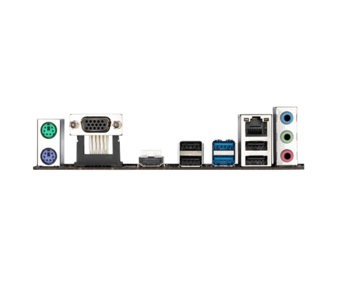 לוח לאינטל דור 12 Gigabyte H610M H DDR4 rev 1.2 VGA HDMI