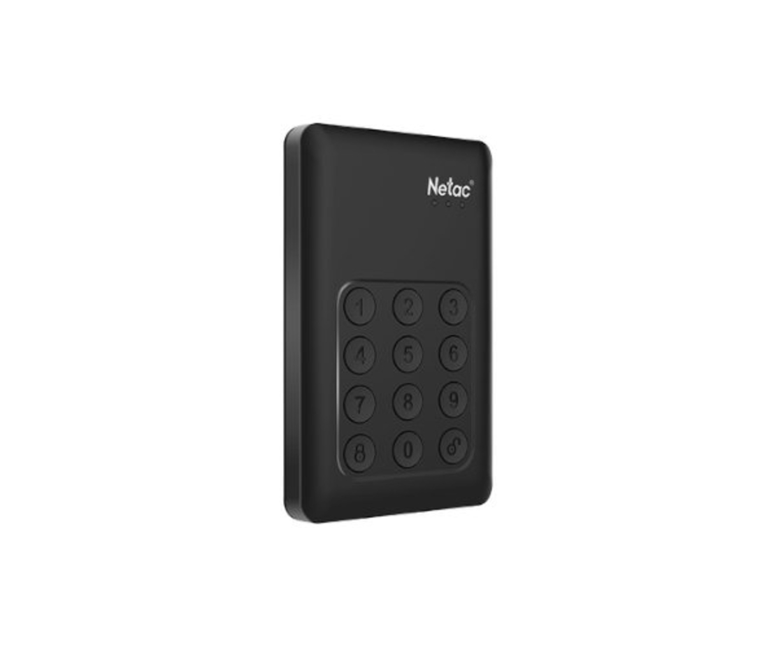דיסק קשיח חיצוני מוגן סיסמא Netac K390 1TB USB 3.0