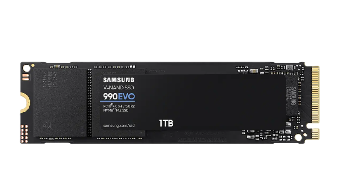 דיסק פנימי Samsung 990 EVO 1TB PCIE4.0X4/5.0X2 NVME gen 4/5