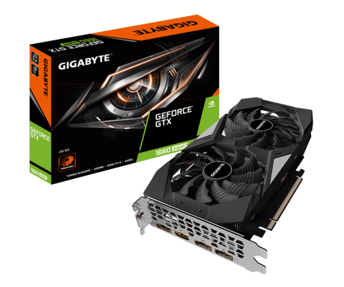 כרטיס מסך GIGABYTE GeForce GTX 1660 SUPER 6GB GDDR6 192bit