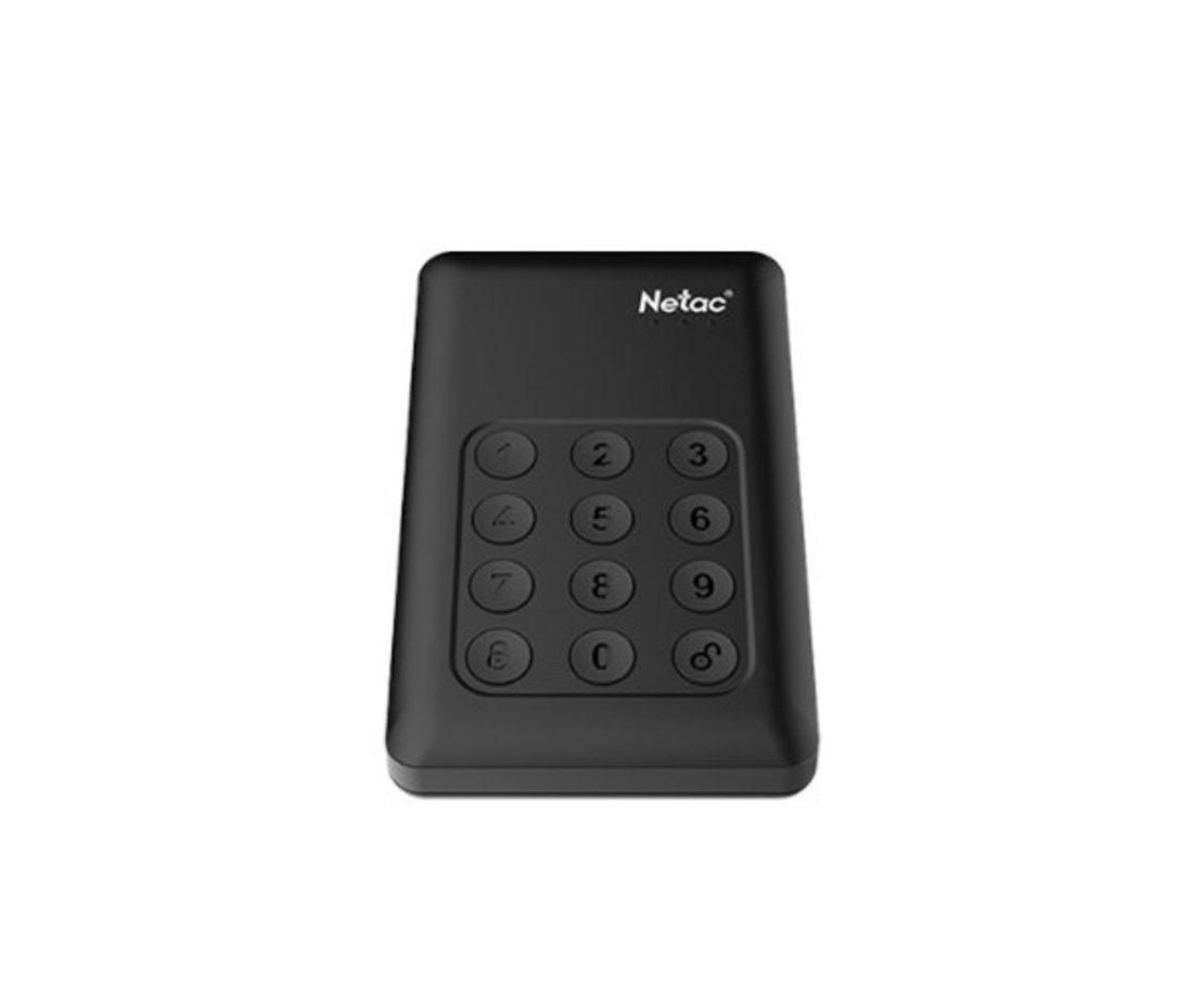 דיסק קשיח חיצוני מוגן סיסמא Netac K390 1TB USB 3.0