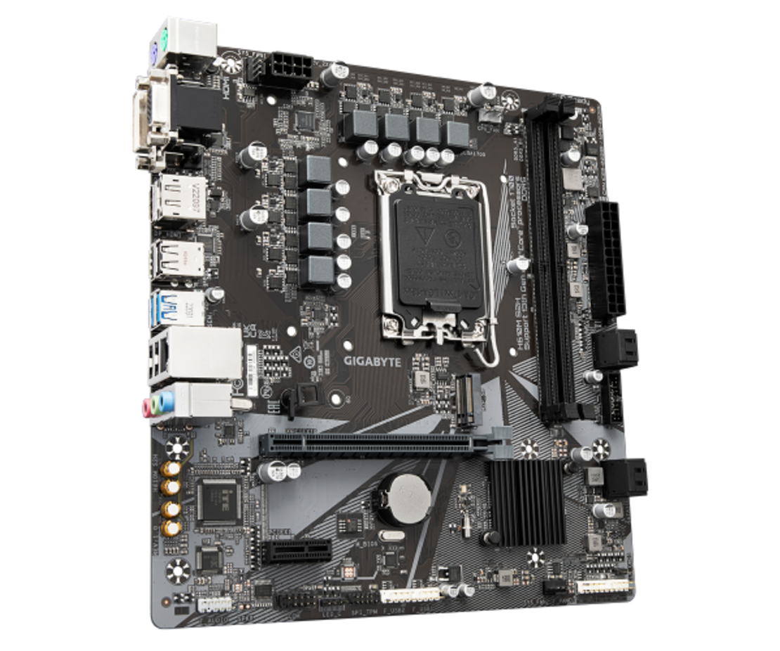 לוח למעבדי אינטל Gigabyte H610M S2H V2 Micro-ATX DDR5