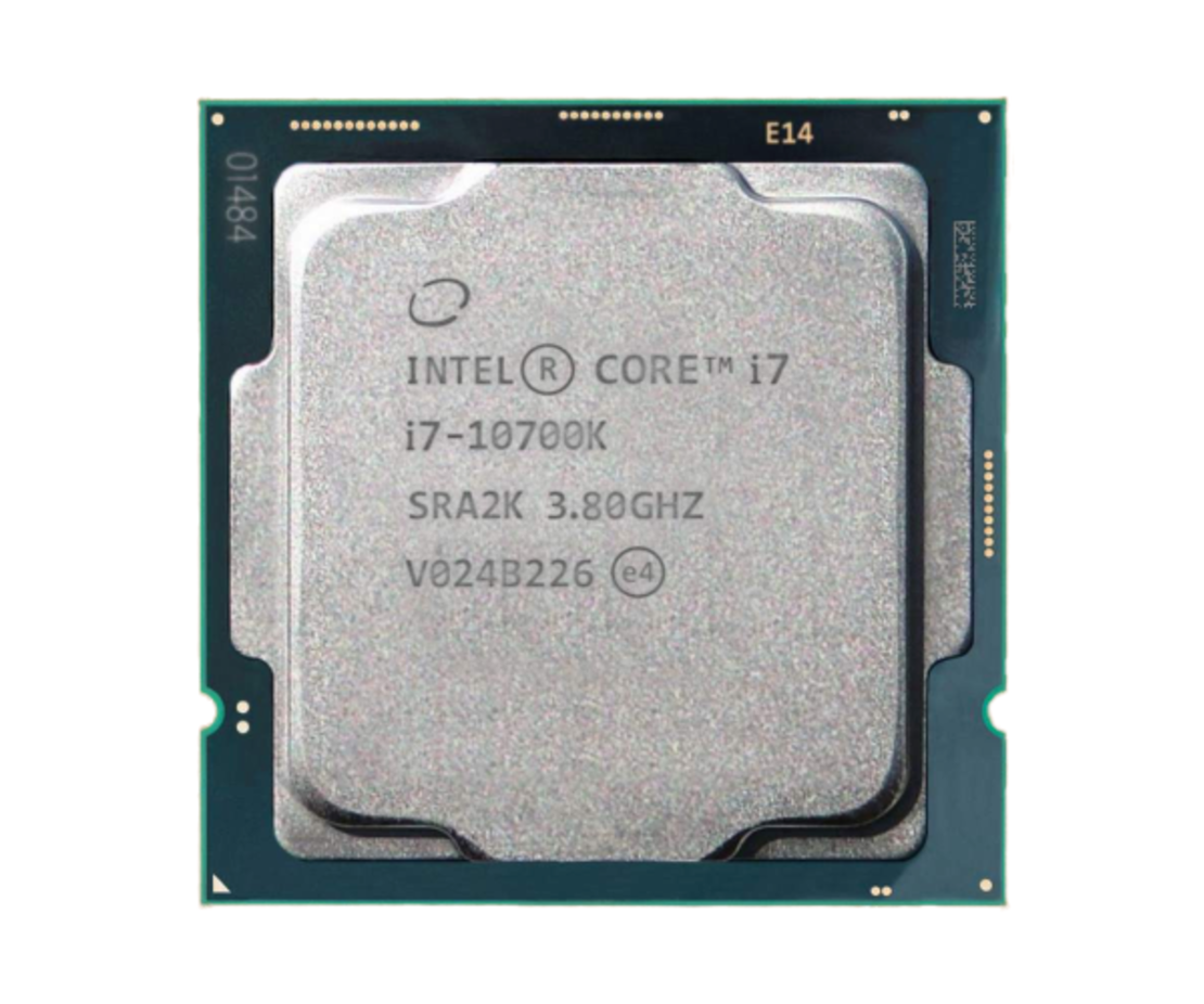 מעבד אינטל דור 10 Intel Core i7-10700K Tray 5.1Ghz 8Crs 16Trds