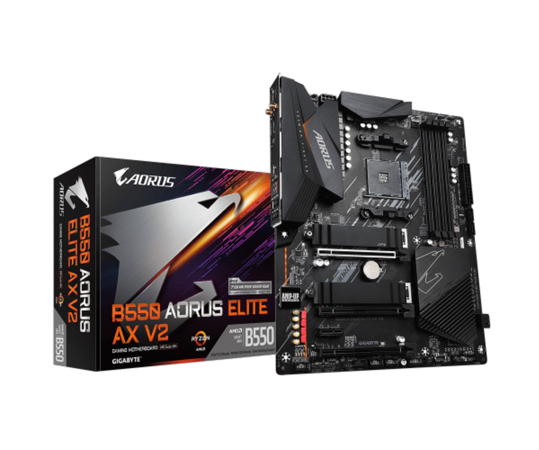 לוח אם GIGABYTE B550 AORUS ELITE AX V2 RGB