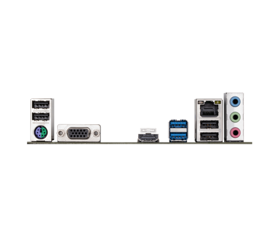לוח לאינטל דור 12-14 Gigabyte H610M H V2 DDR5 VGA HDMI