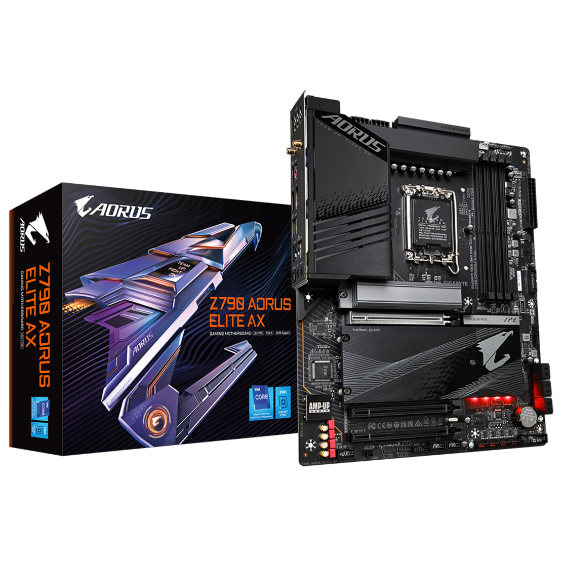 לוח Gigabyte Z790 AORUS ELITE AX DDR5 WIFI 6E 2.5GB Lan LGA1700 R