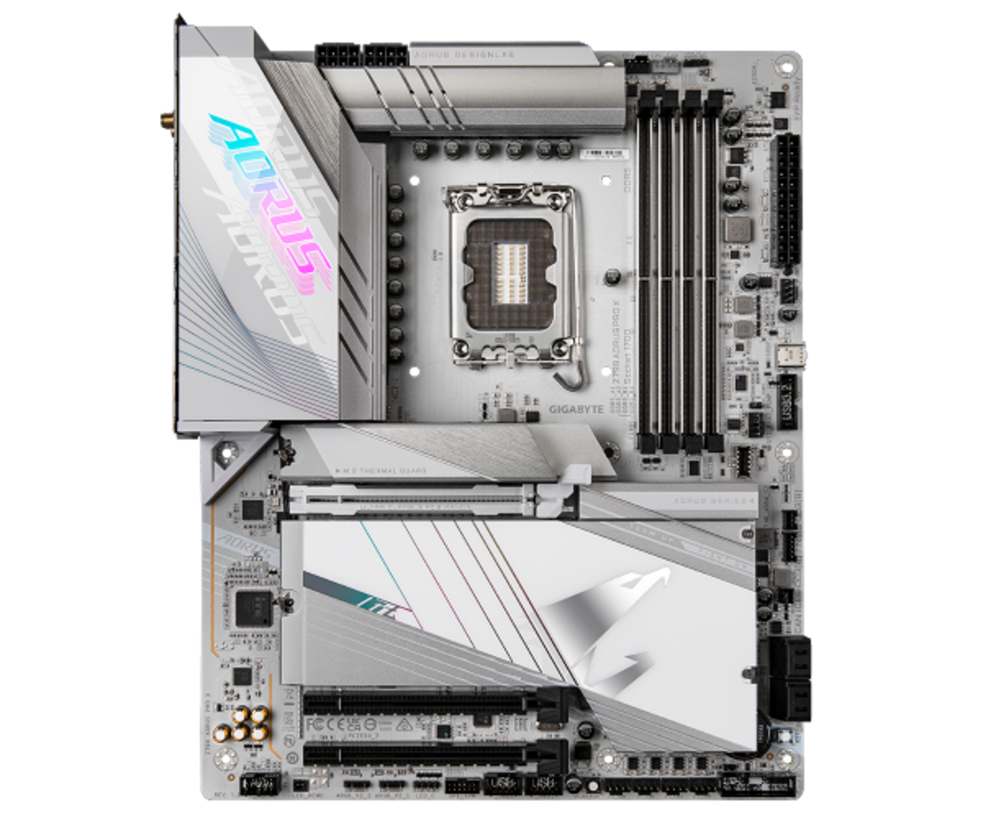 לוח לדור 12-14 Gigabyte Z790 AORUS PRO X PCIe 5.0 WIFI7 5GB LAN