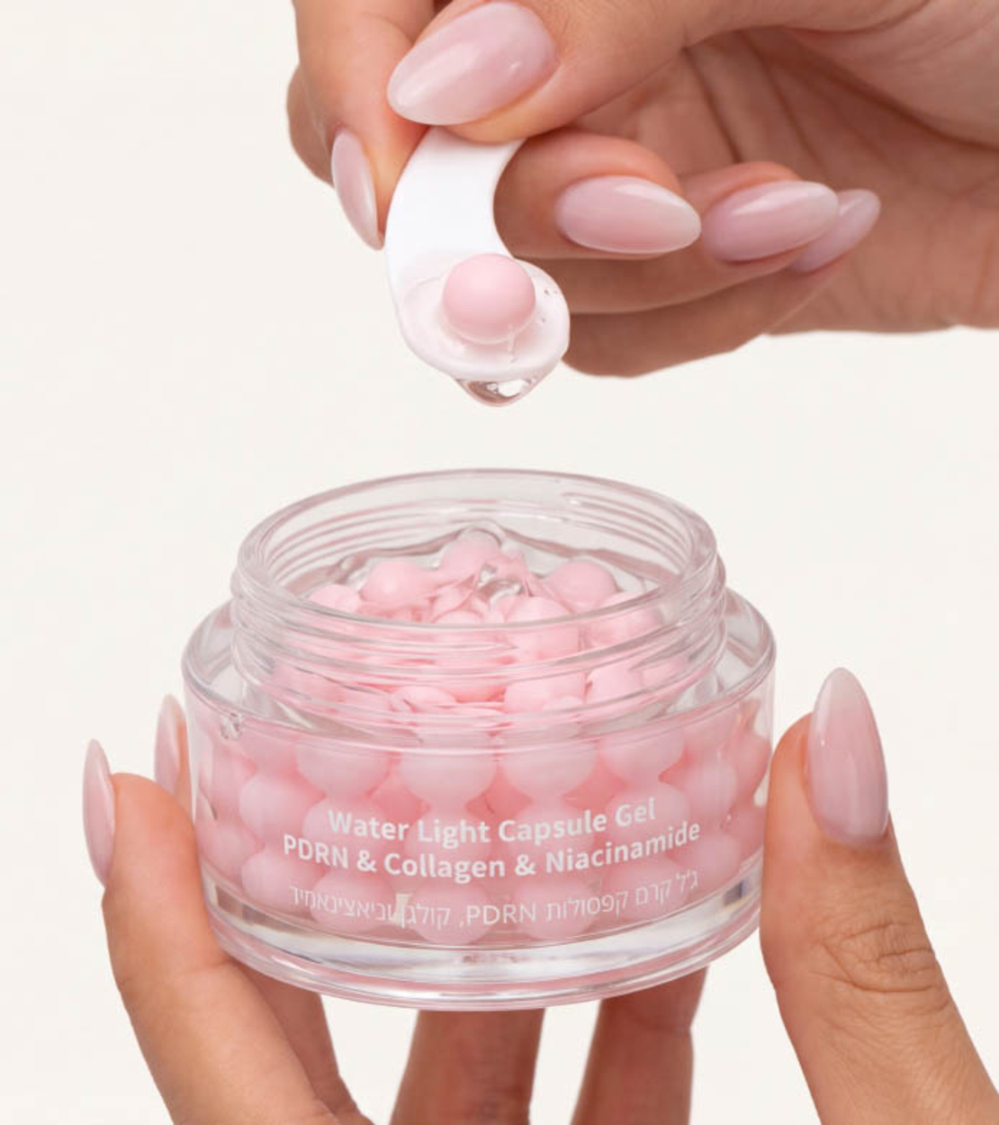 Pink Radiance קרם קפסולות PDRN וקולגן