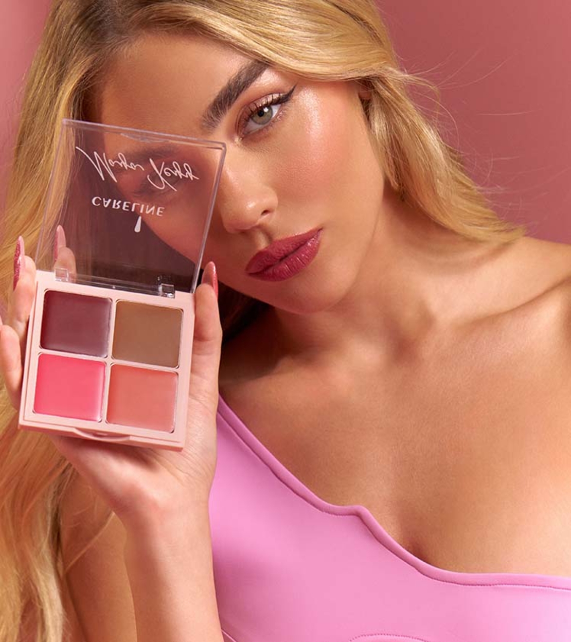 Face Glow Blush  פלטת סמקים בקרם