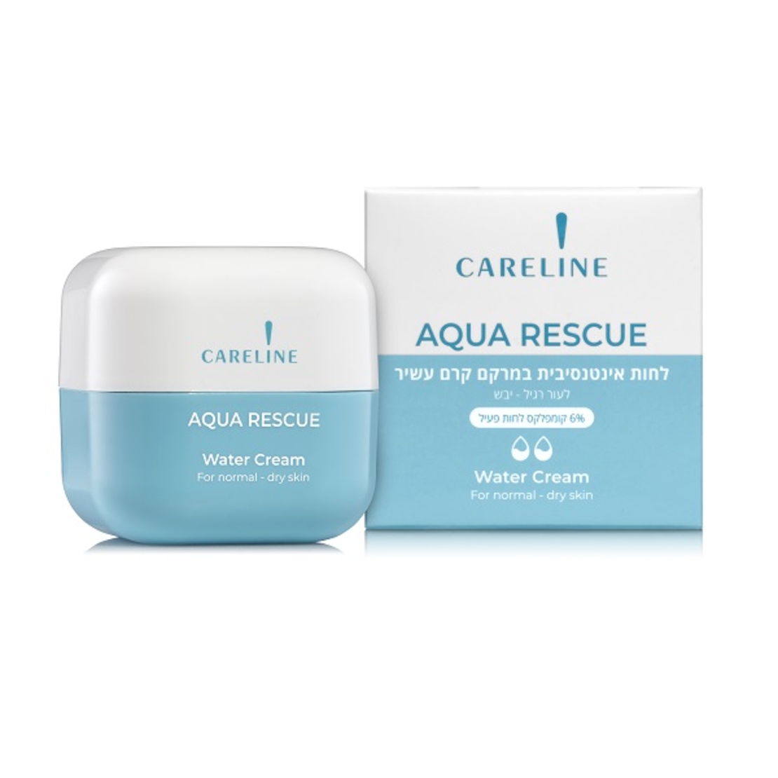 Aqua Rescue Water Cream לחות אינטנסיבית במרקם קרם עשיר