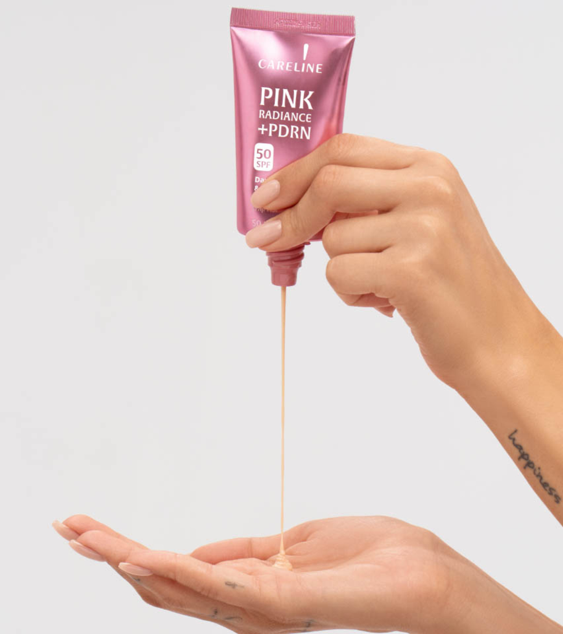 Pink Radiance קרם יום PDRN וקולגן 50 SPF