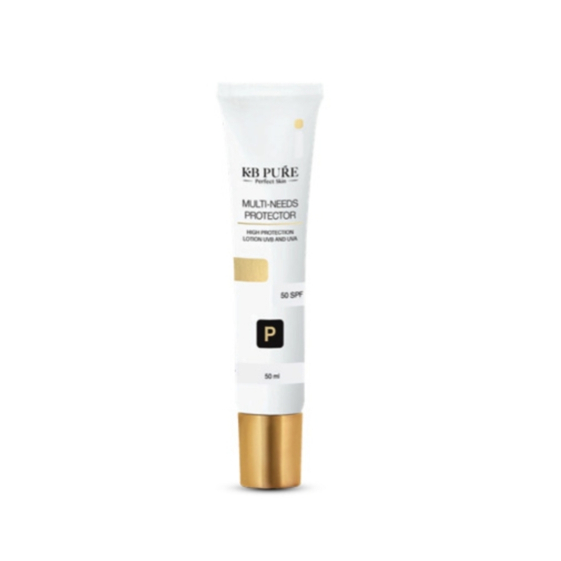 מולטי פרוטקטור-מקדם הגנה spf50 עם גוון KB PURE  Multi Needs Protector