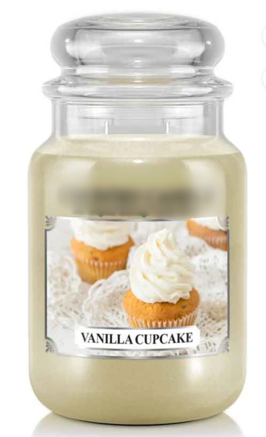 נר בריח מאפין וניל Vanilla Cupcake