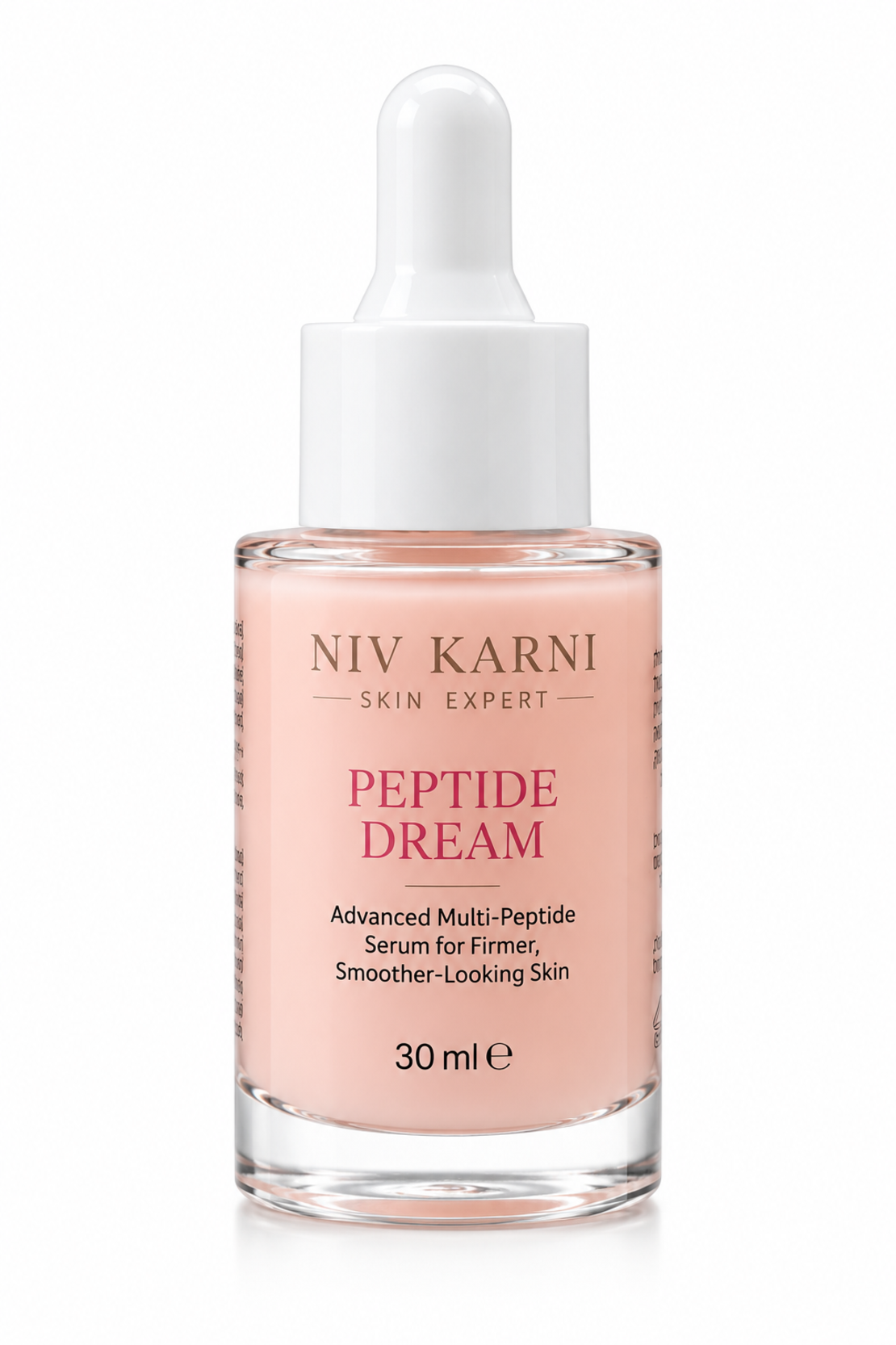 PEPTIDE DREAM – Niv Karni Skin Expert  | סרום פפטידים מתקדם למיצוק, זוהר, גמישות ומראה עור מתוח ובוהק