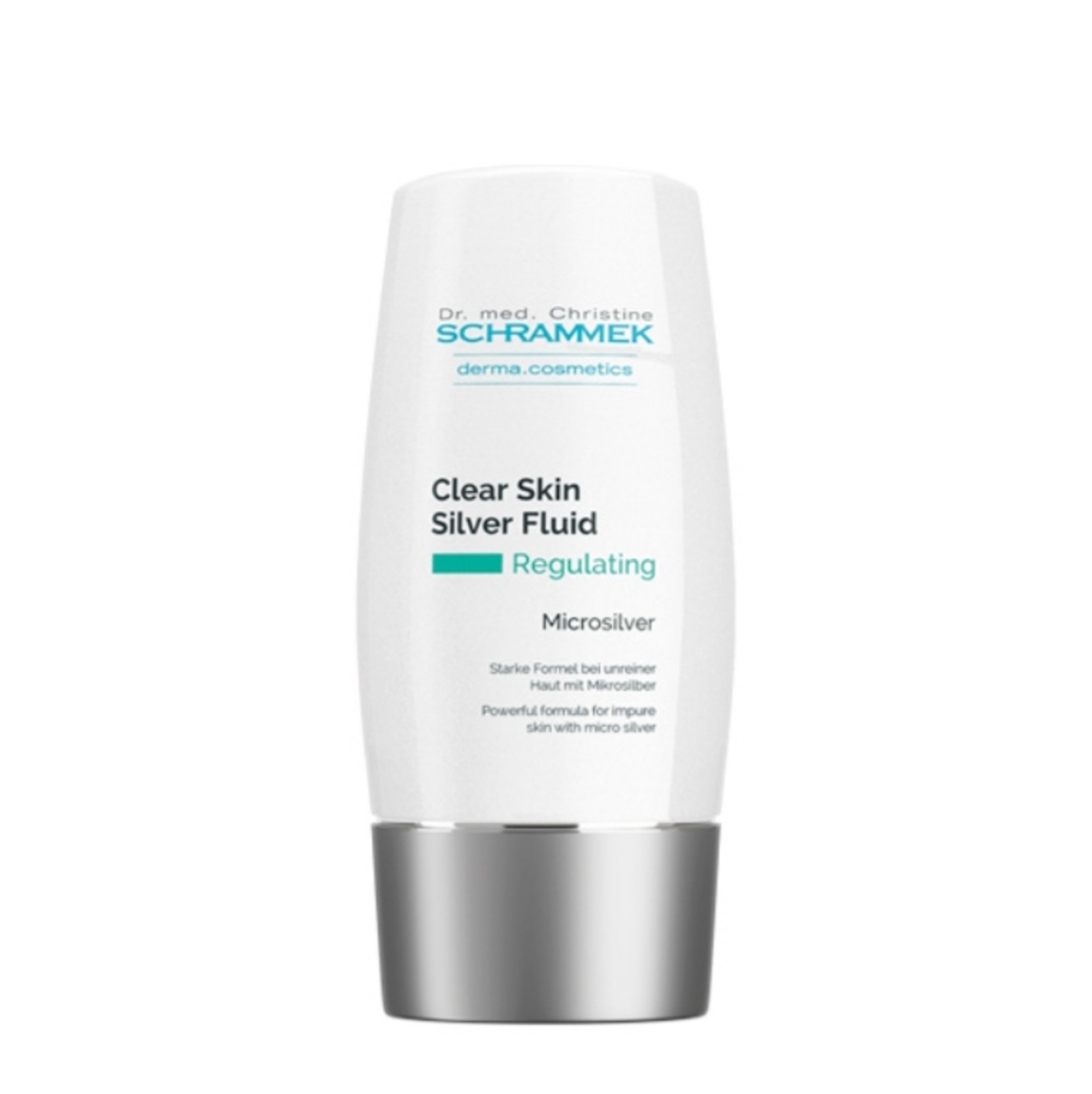 סילבר קרם-קרם אנטי דלקתי ואנטי שומני Clear Skin Silver Fluid שראמק