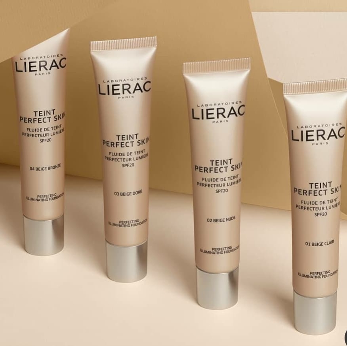 ליראק מייקאפ פרפקט סקין spf20 TEINT PERFECT SKIN 