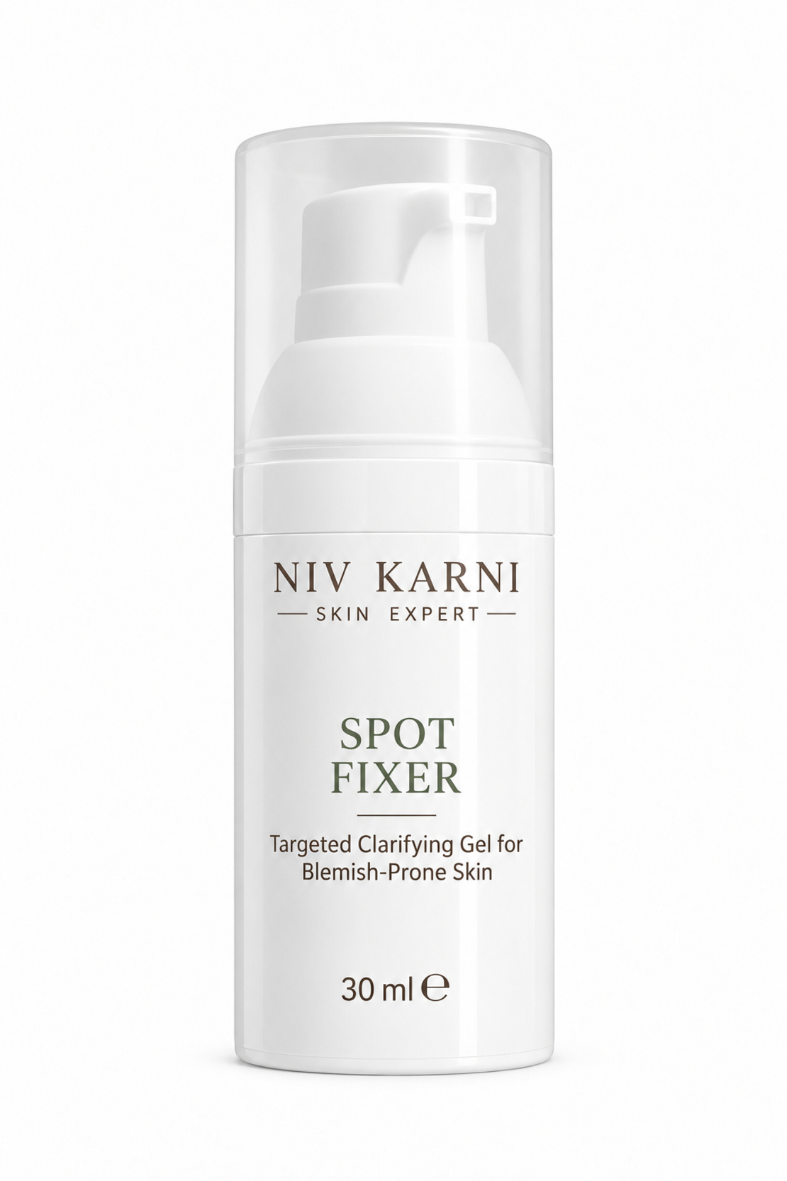 SPOT FIXER – Niv Karni Skin Expert | ג׳ל נקודתי לפצעונים, להרגעת אזורים ממוקדים וטיפוח עור נוטה לפגמים