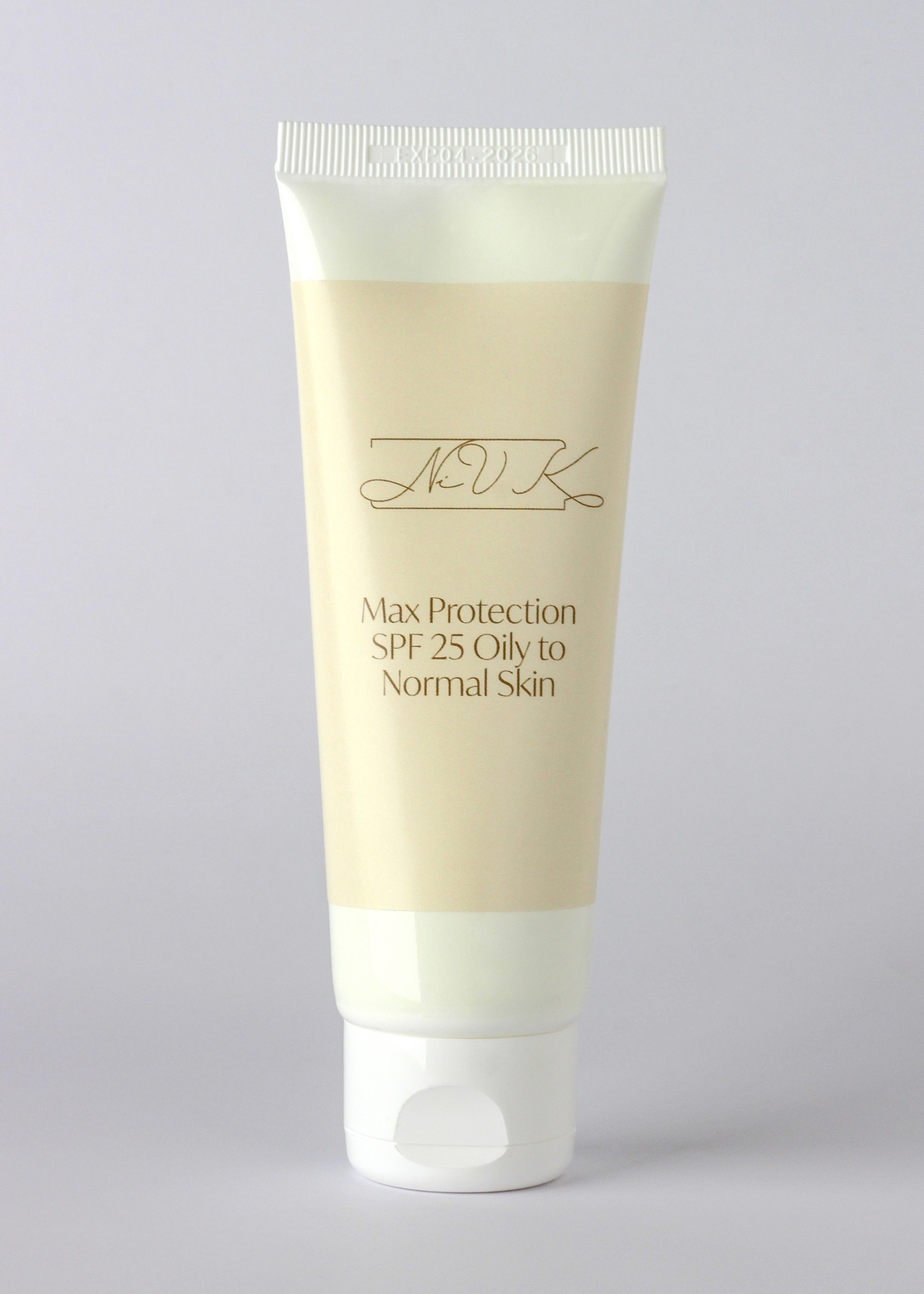 מקדם הגנה לעור שמן-רגיל על בסיס מים spf 25+לחות 2 ב1  ניב קרני niv karni