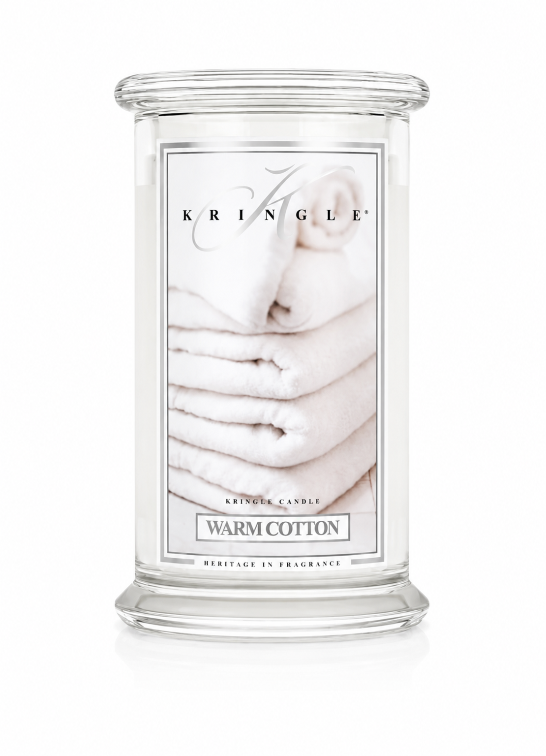 Warm Cotton | Country Candle – נר ריחני בניחוח מצעים נקיים, כותנה לבנה ומושק