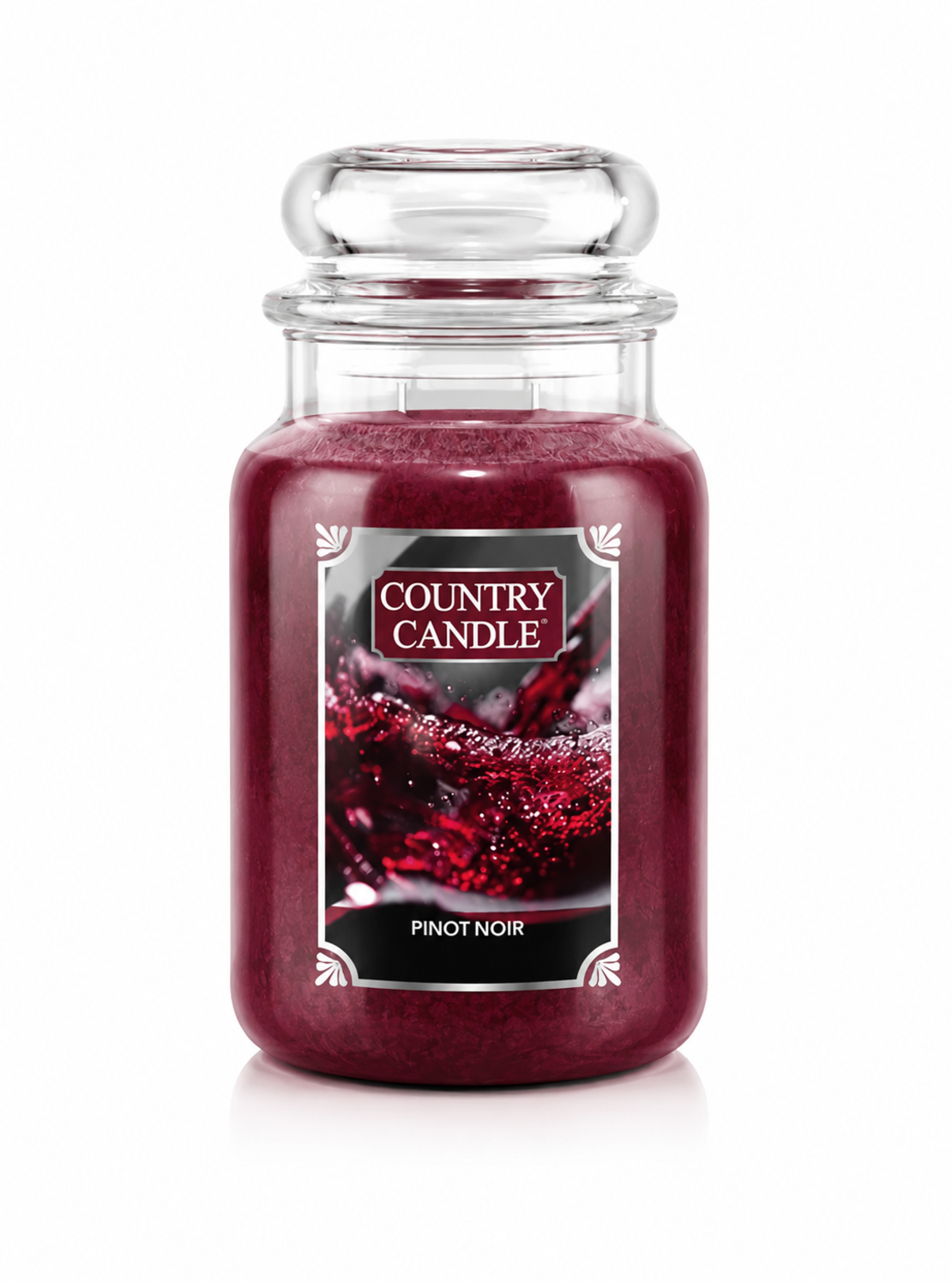 Pinot Noir | Country Candle – נר ריחני בניחוח פירות יער, ענבים ויין אדום