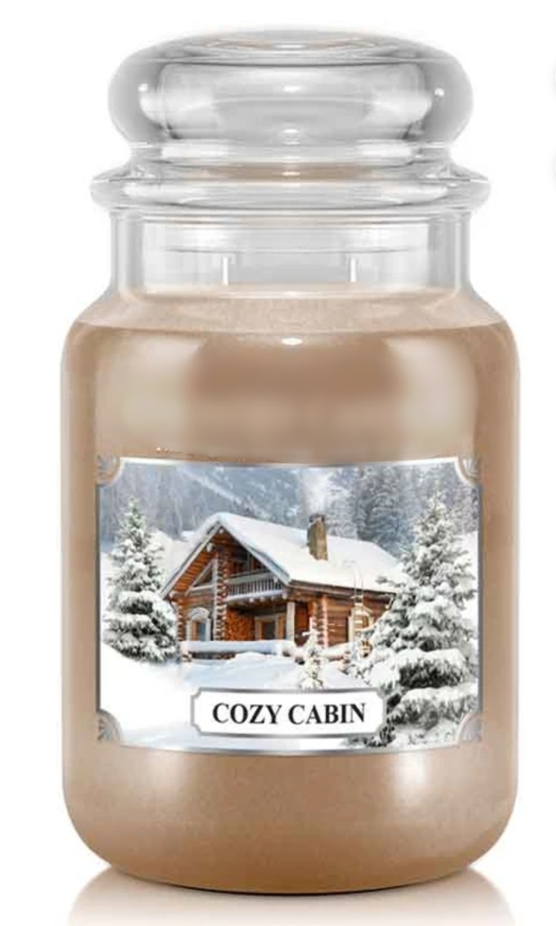 נר בריח בקתת עץ-cozy cabin