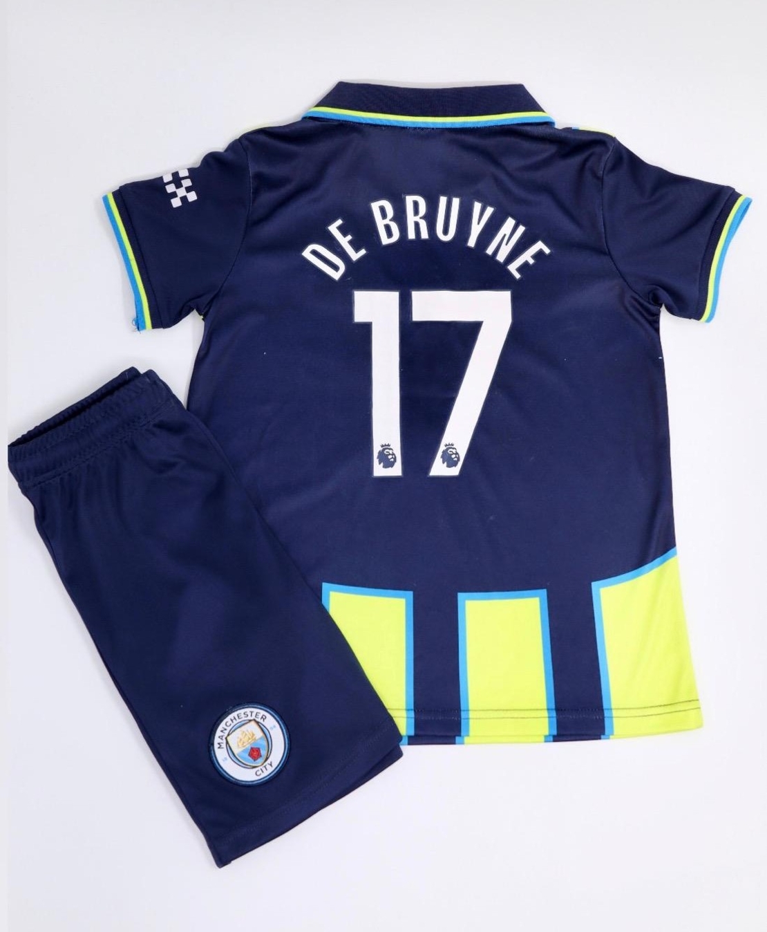 חליפות כדורגל לילדים – חולצה + מכנס | מנצ'סטר סיטי