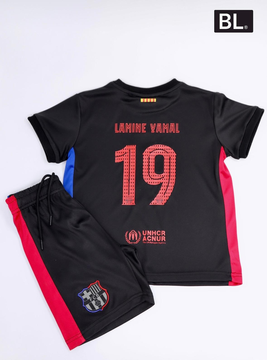 חליפות כדורגל לילדים – חולצה + מכנס | ברצלונה