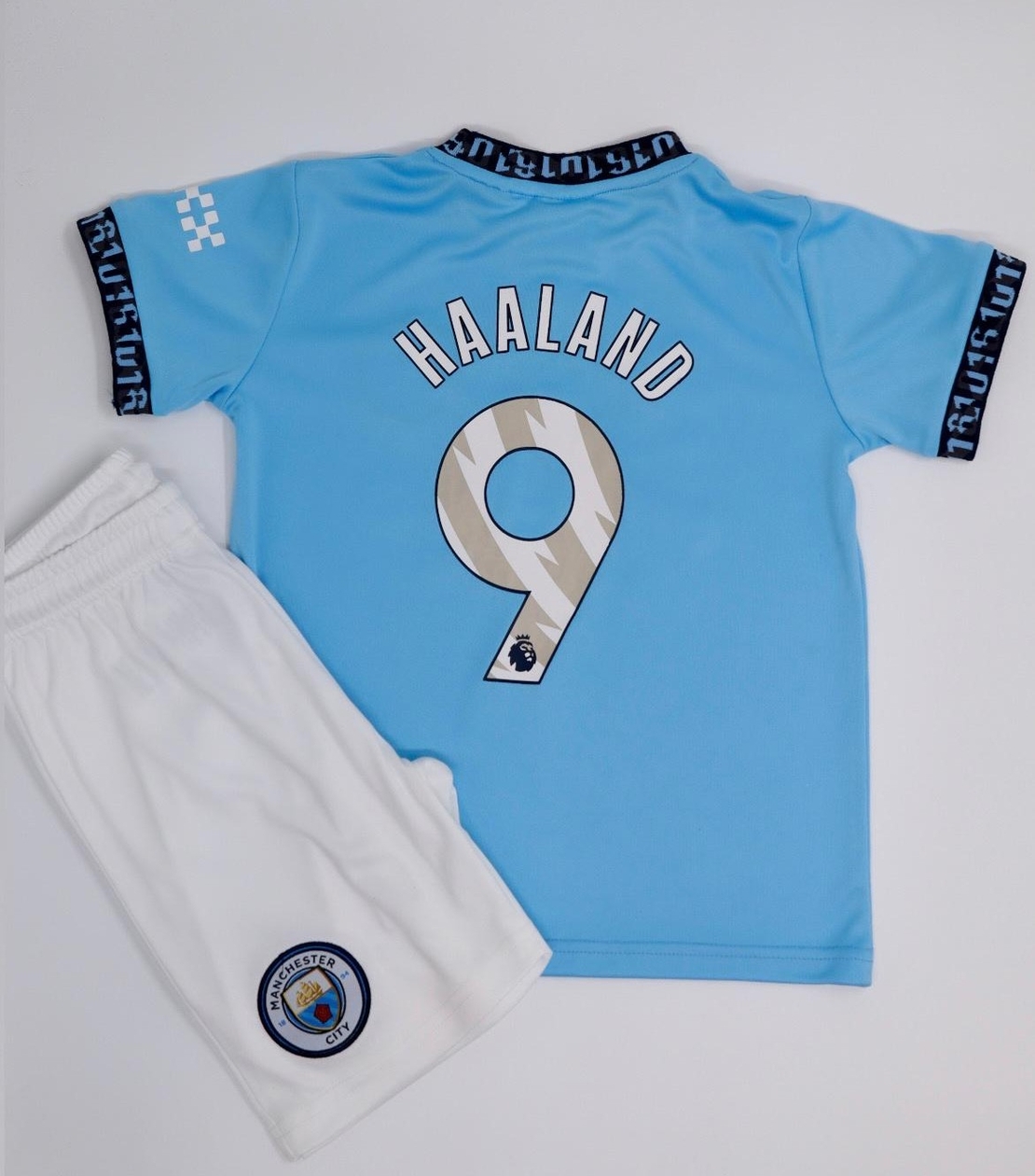 חליפות כדורגל לילדים – חולצה + מכנס | מנצ'סטר סיטי