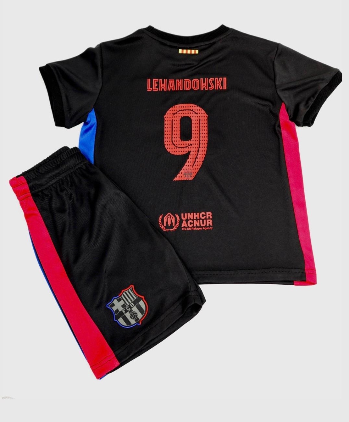 חליפות כדורגל לילדים – חולצה + מכנס | ברצלונה