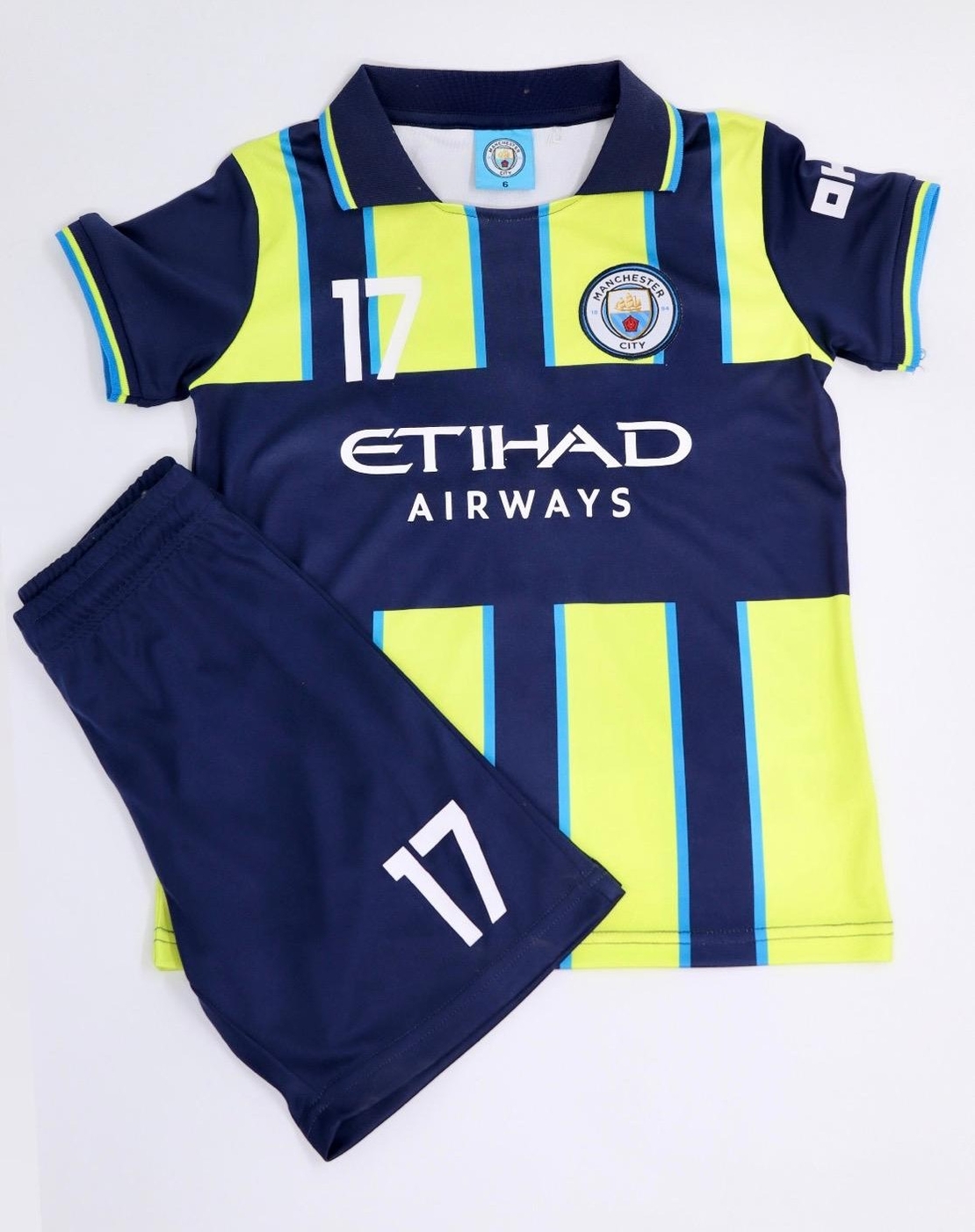 חליפות כדורגל לילדים – חולצה + מכנס | מנצ'סטר סיטי