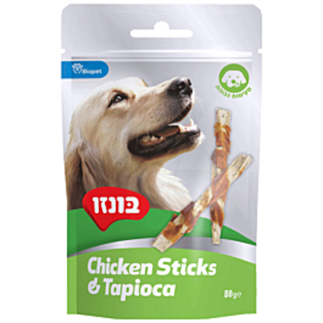 חטיף לכלב בונזו - סטיקים עם עוף וטפיוקה