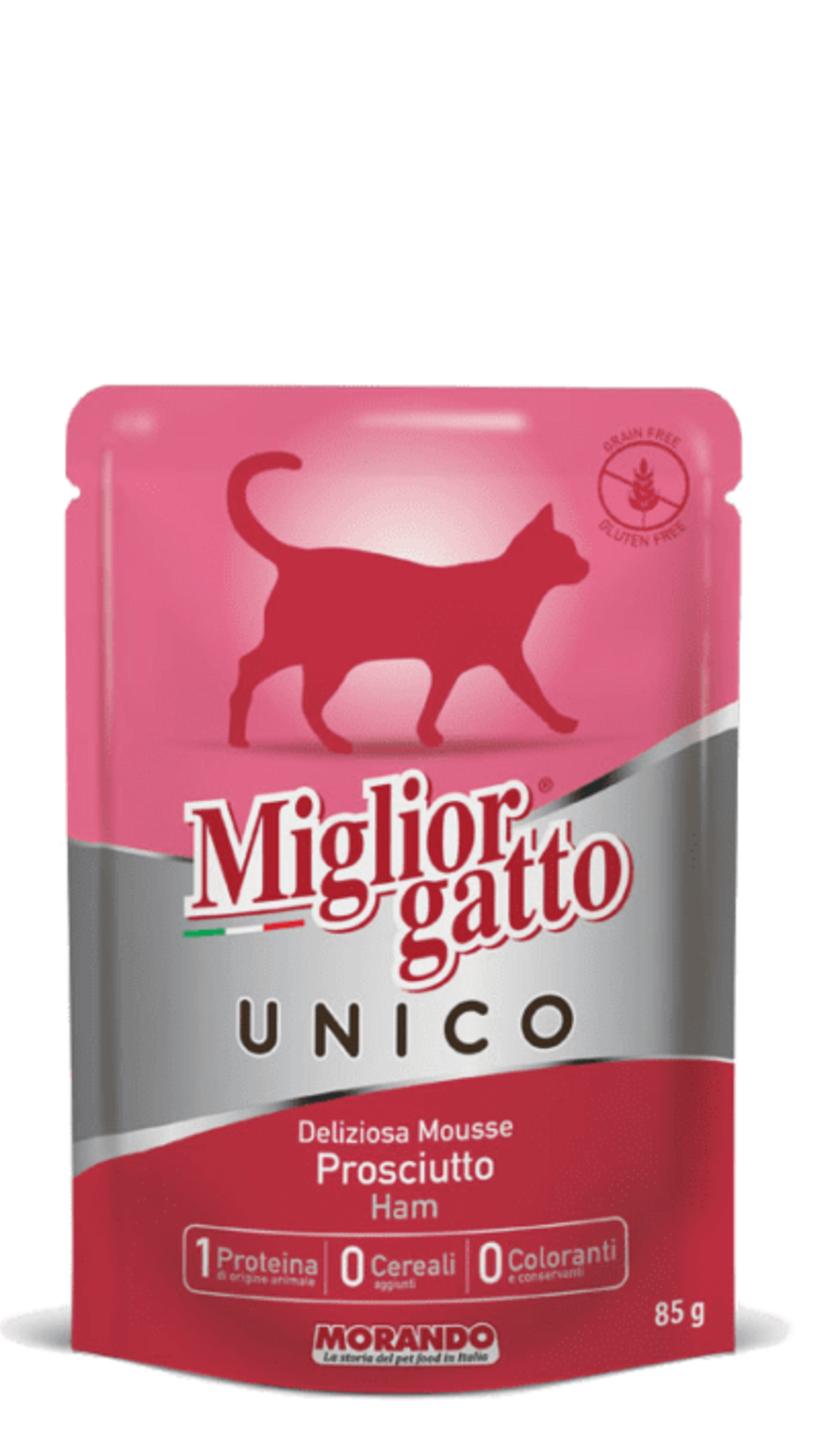 מיגליאור פאוץ' בטעם חזיר מעדן לחתול - 85 גר' Miglior gatto