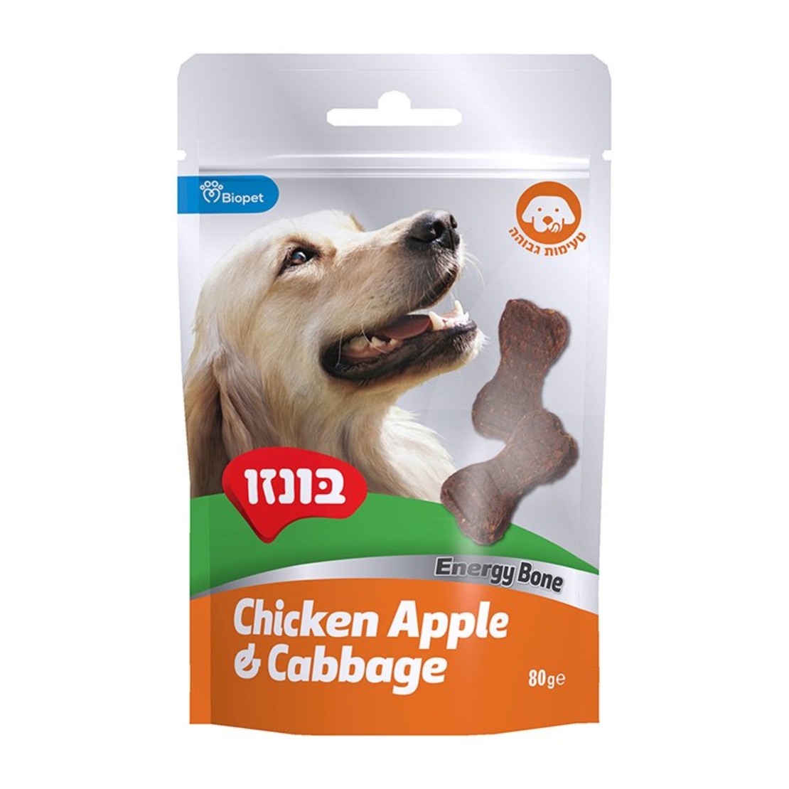חטיף לכלב - בונזו עוף ותפוח