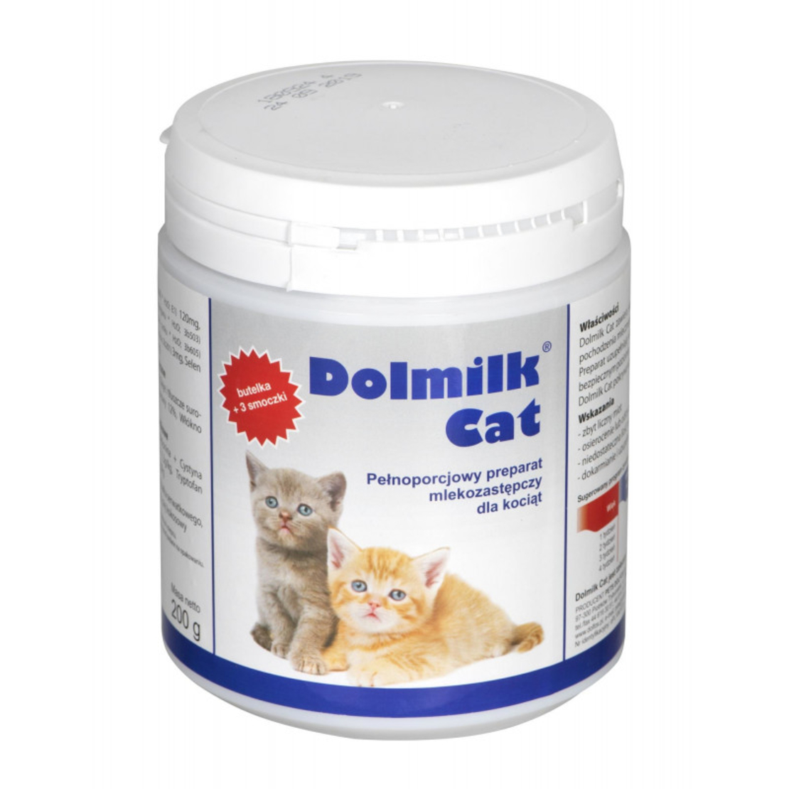 תחליף חלב לחתלתולים - Dolmilk cat
