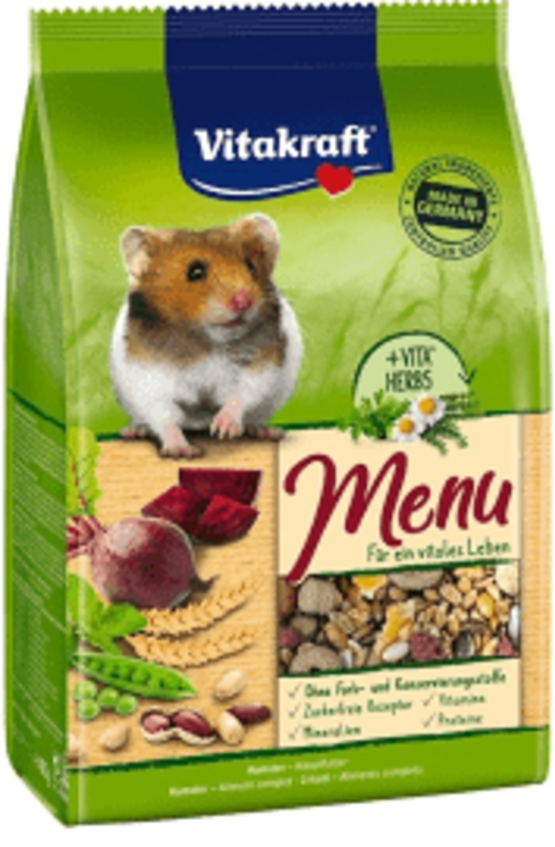 מזון לאוגרים ויטה קראפט - MENU vital