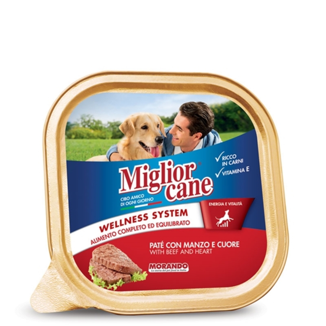 מיגליאור פטה בטעם בקר מעדן לכלב - 150 גר' Miglior cane