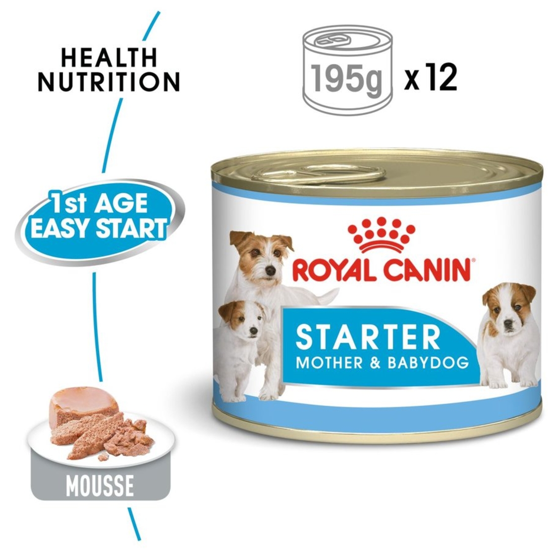 שימור רויאל קנין מיני סטרטר לכלבים 195 גרם - Royal Canin mini starter