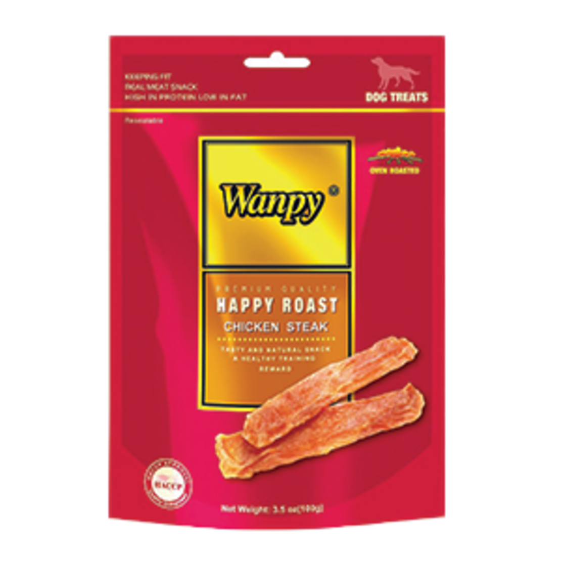 חטיף לכלב וונפי צ'יקן סטייק - Wanpy