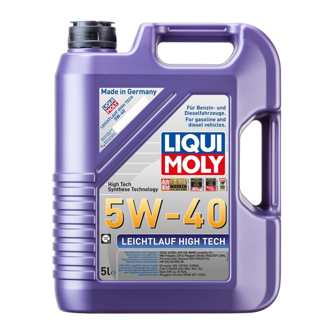 שמן LIQUIMOLY 5W-40 5L