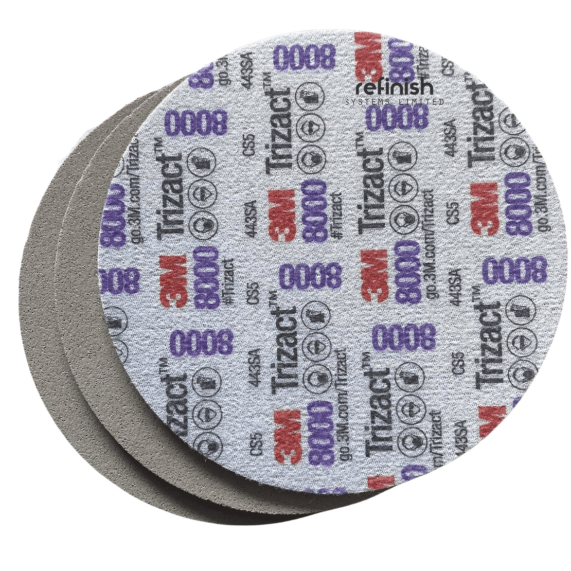דיסקית ליטוש 3M 8000