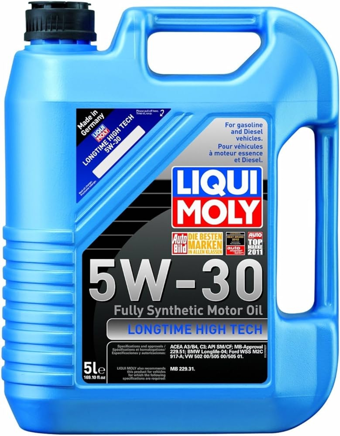 שמן LIQUIMOLY 5W-30 5L