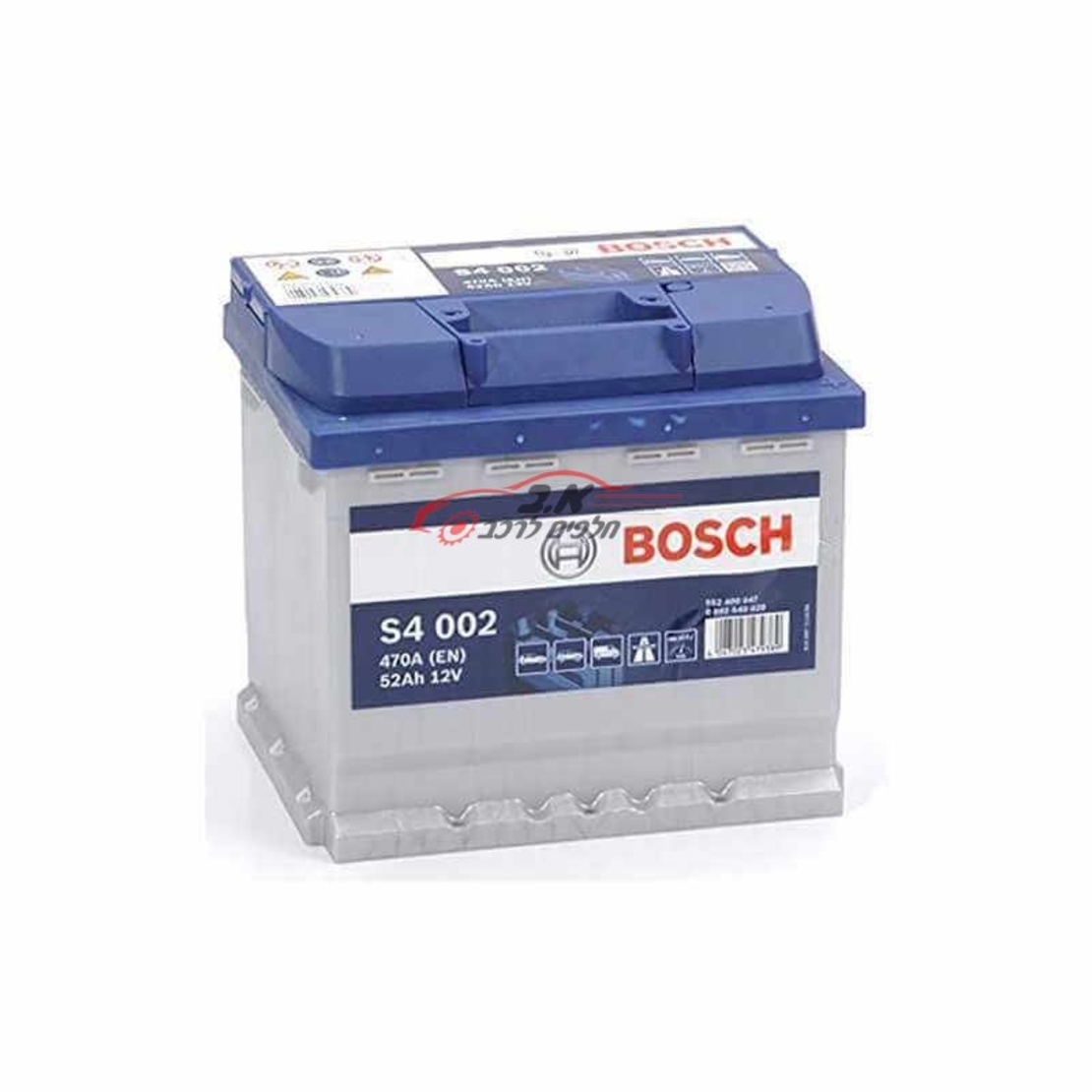 מצבר מבית 52A BOSCH