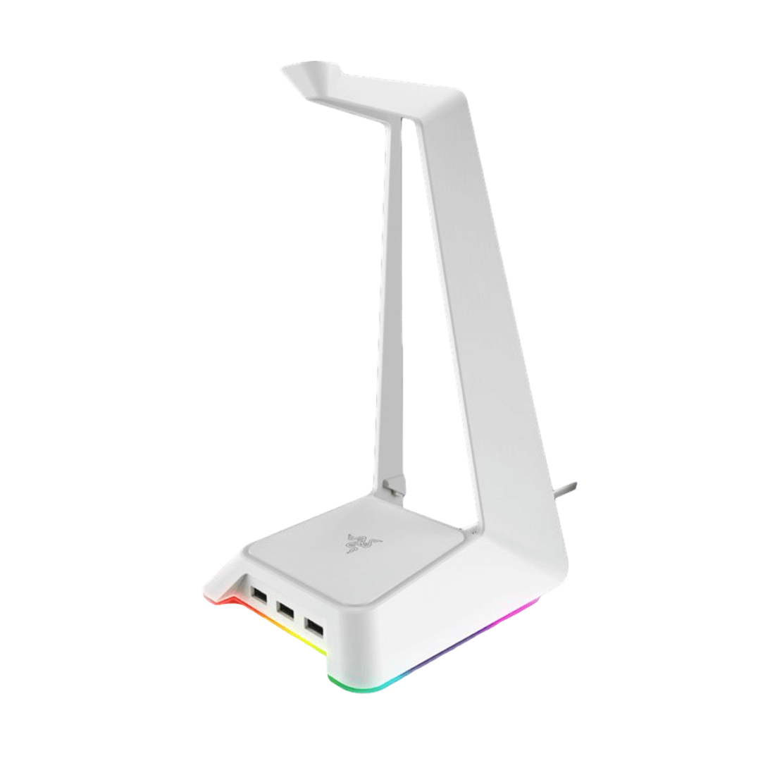 מעמד לאוזניות בצבע לבן RAZER BASE CHROMA
